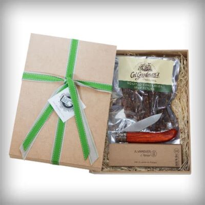 Knife and Biltong Gift Hamper Box