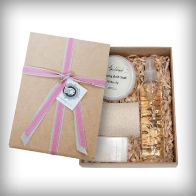 Loofah Bath Hamper Box